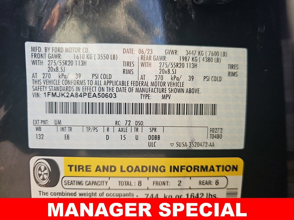 Used 2023 Ford Expedition Max Limited image 44