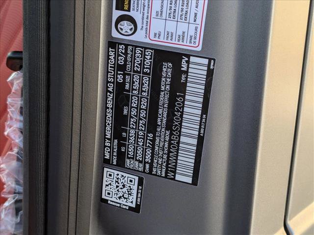 New 2025 Mercedes-Benz G 580 w/ EQ Technology image 19