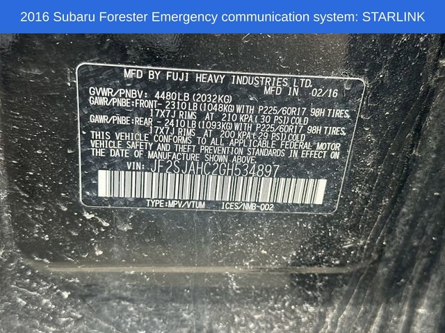 Used 2016 Subaru Forester 2.5i Limited AWD/4WD image 19
