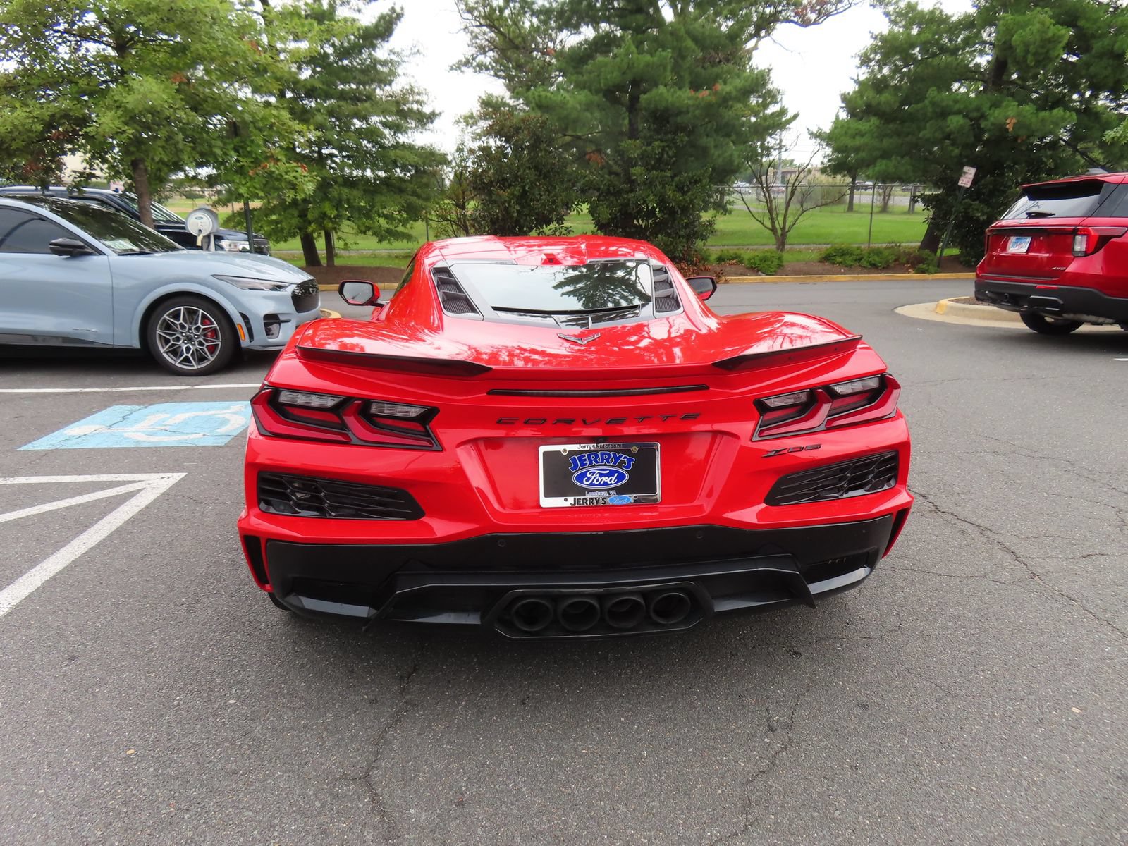 Used 2023 Chevrolet Corvette Z06 w/ Battery Protection Package RWD image 3