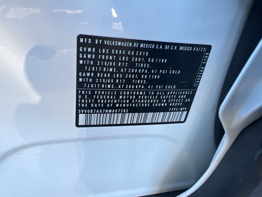 Used 2022 Volkswagen Tiguan S AWD/4WD image 31