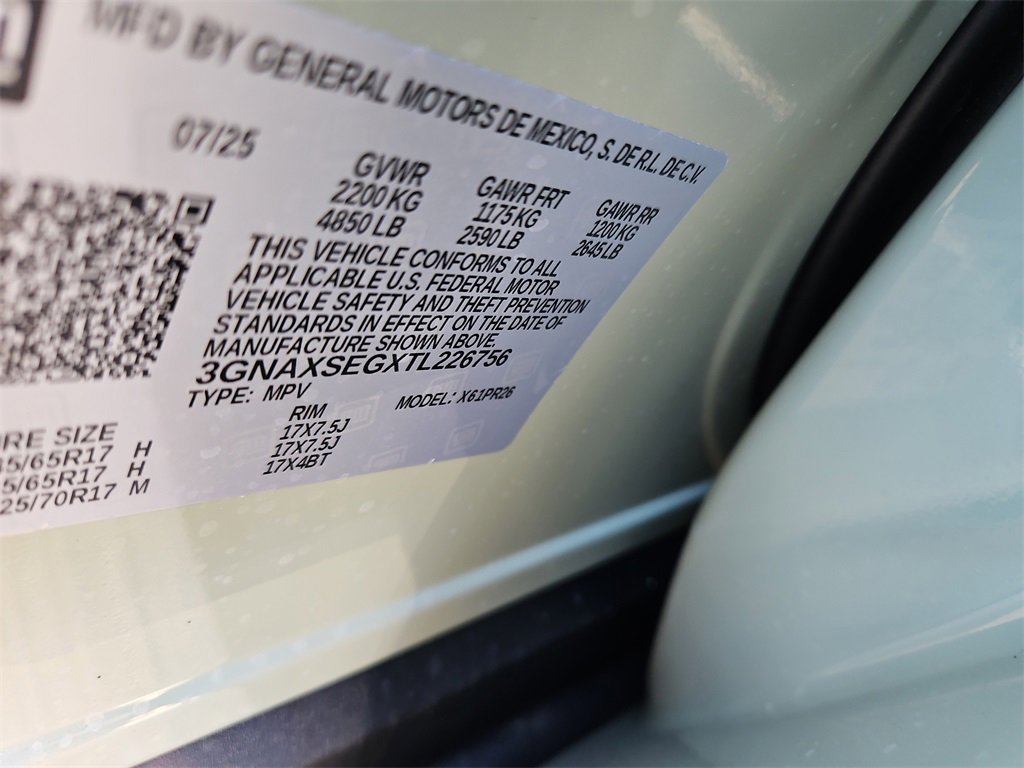 New 2026 Chevrolet Equinox ACTIV w/ LPO, Floor Liner Package image 6