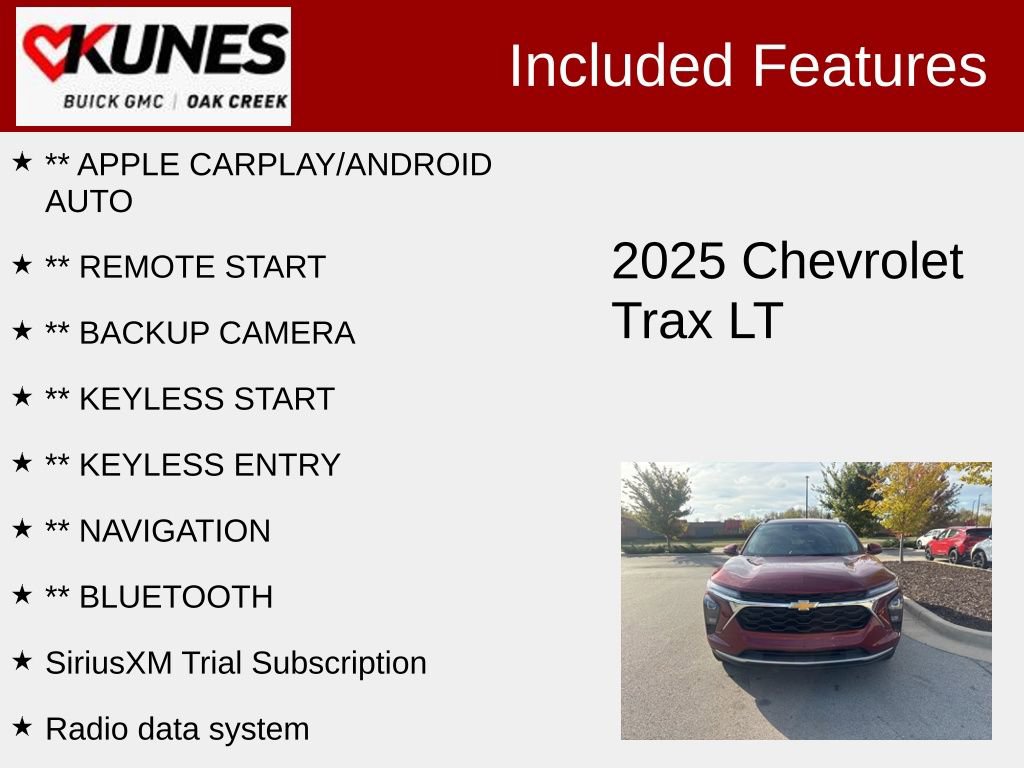 Used 2025 Chevrolet Trax LT image 2