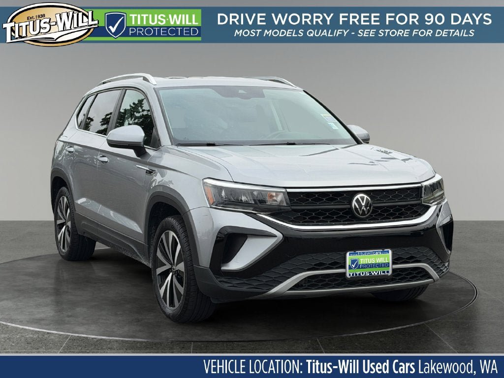 Used 2023 Volkswagen Taos SE w/ Panoramic Sunroof Package AWD/4WD image 1