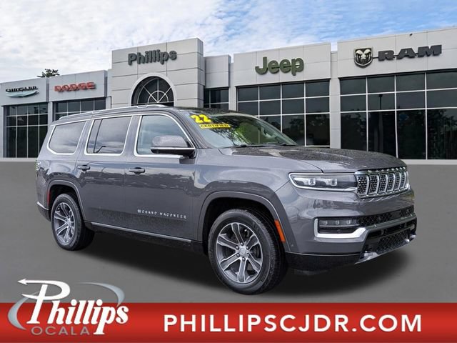 Certified 2022 Jeep Grand Wagoneer Series I w/ HD Trailer Tow Package