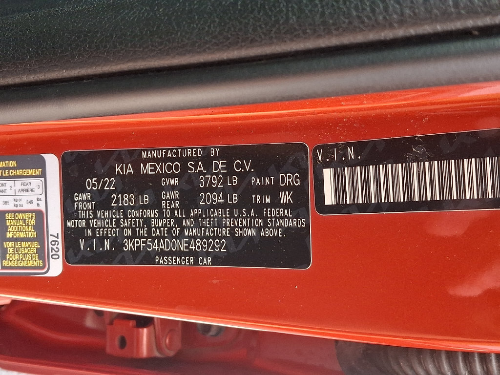 Used 2022 Kia Forte GT-Line w/ GT-Line Premium Package FWD image 29