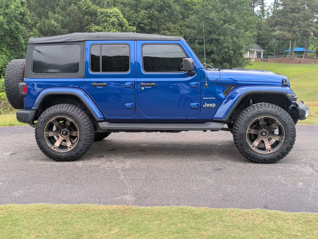 Used 2020 Jeep Wrangler Unlimited Sahara AWD/4WD image 7