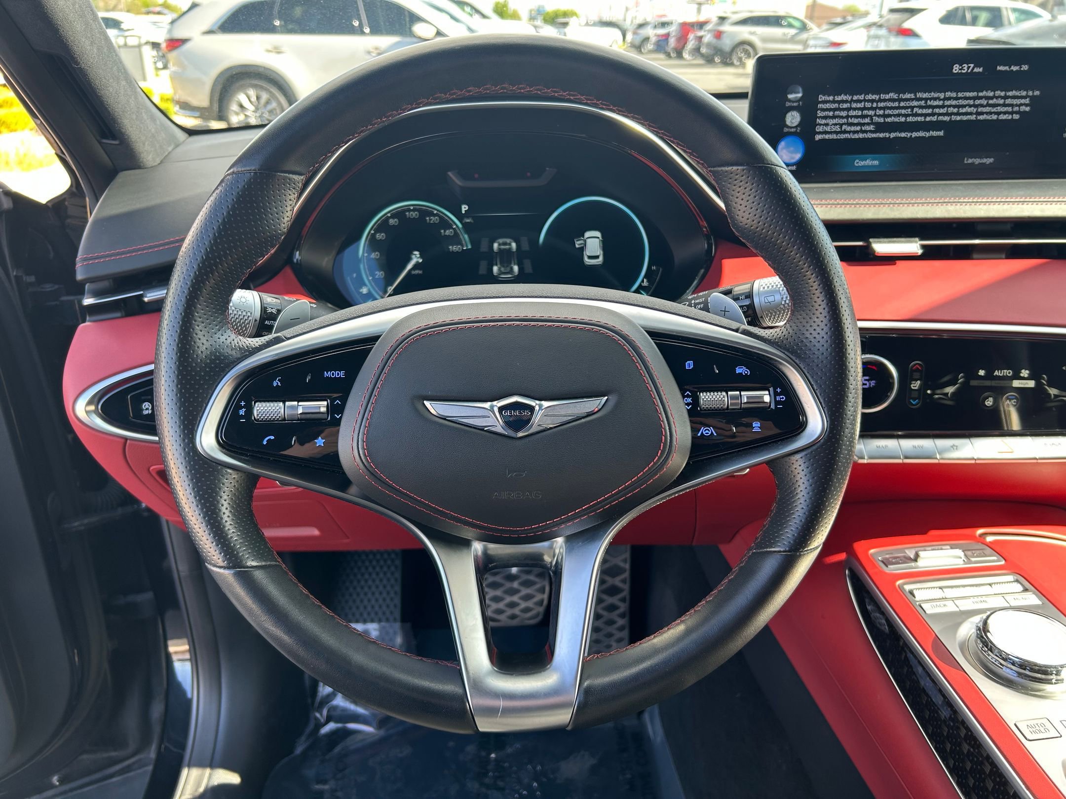 Used 2022 Genesis GV70 3.5T Sport w/ Sport Prestige Package AWD/4WD image 13