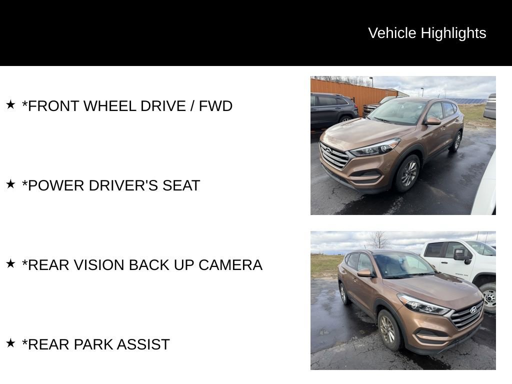 Used 2016 Hyundai Tucson SE FWD image 4