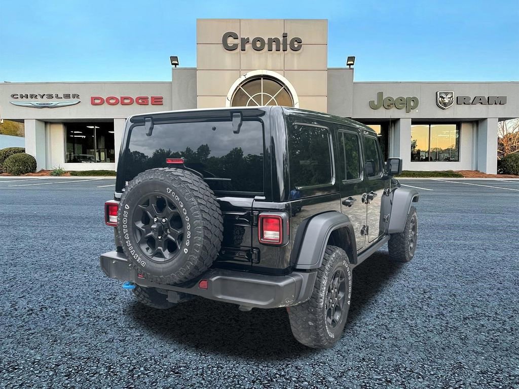 Used 2023 Jeep Wrangler Unlimited w/ Sun & Screen Package AWD/4WD image 3