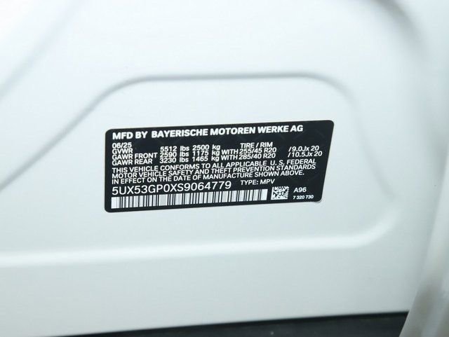 Certified 2025 BMW X3 xDrive30i w/ Convenience Package image 22