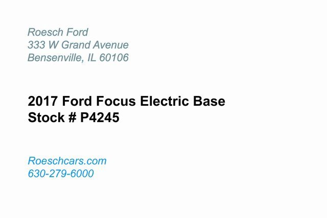 Certified 2017 Ford Focus Electric Hatchback image 2