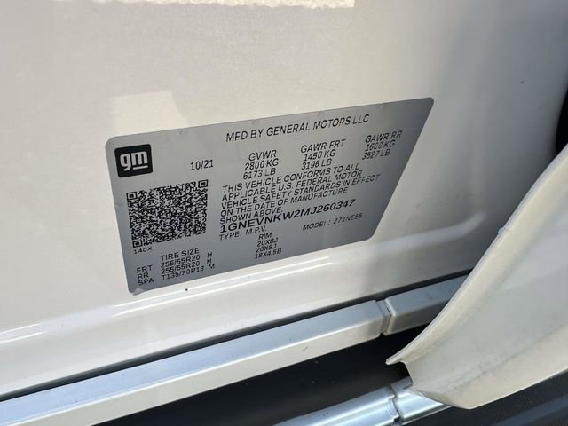 Used 2021 Chevrolet Traverse High Country w/ LPO, 'HIT The Road' Package image 32