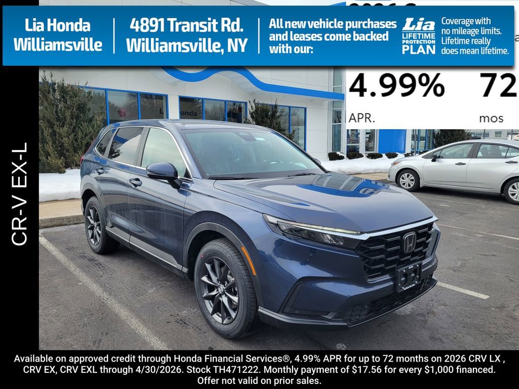 New 2026 Honda CR-V EX-L 360° Tour