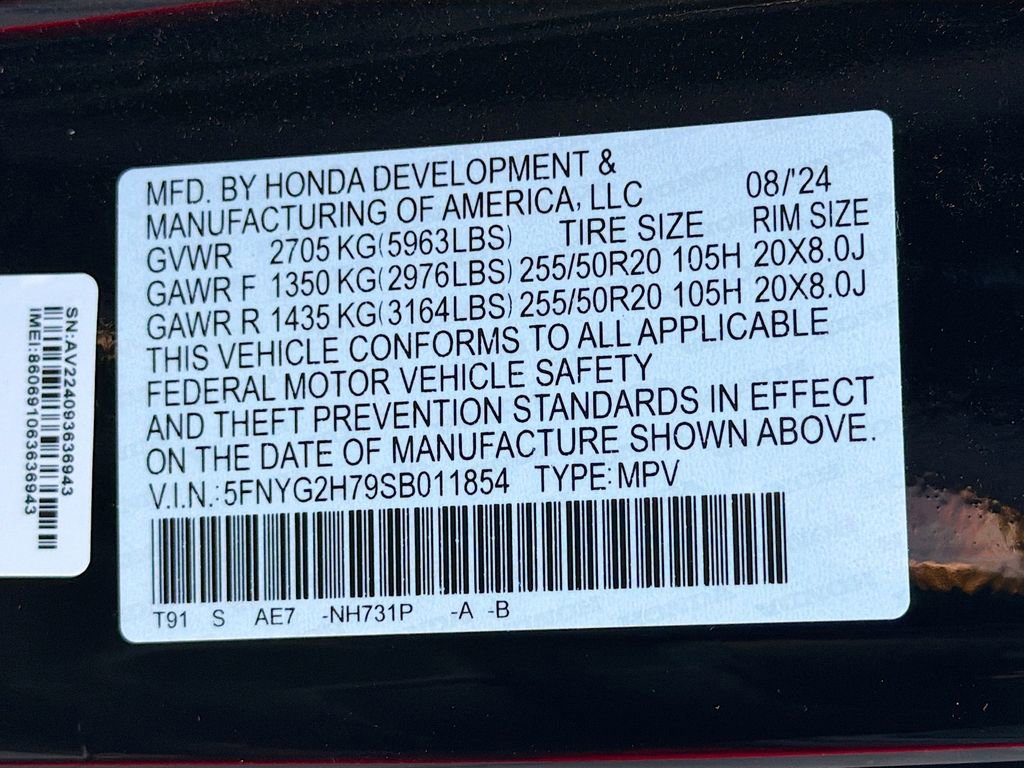 Used 2025 Honda Pilot Touring image 35