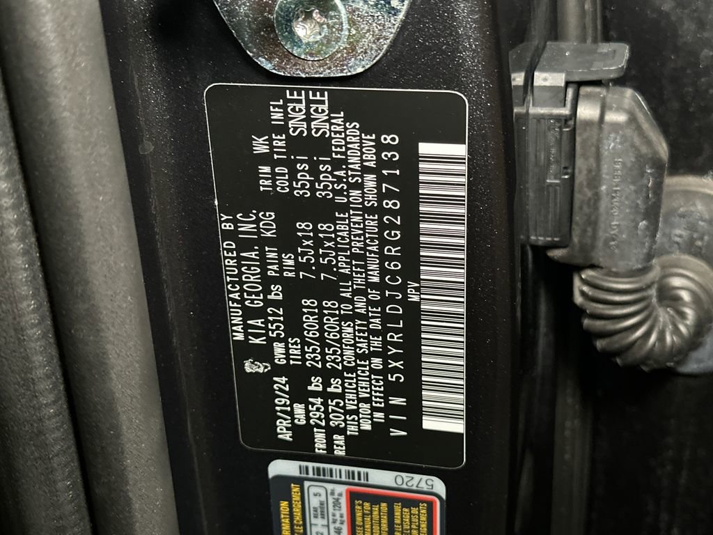 Certified 2024 Kia Sorento S AWD/4WD image 33