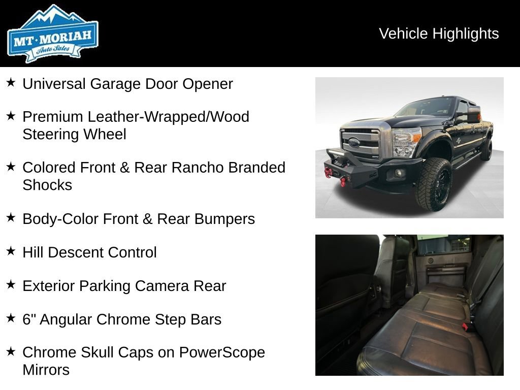 Used 2016 Ford F250 Platinum w/ FX4 Off-Road Package image 16