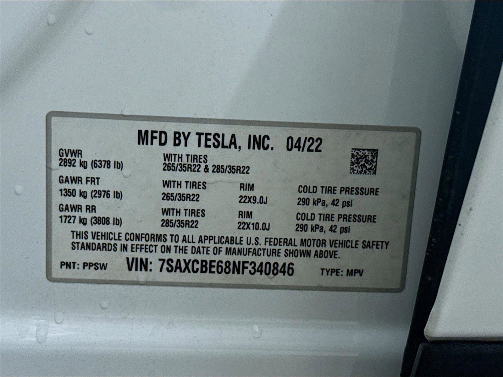 Used 2022 Tesla Model X Plaid AWD/4WD image 25