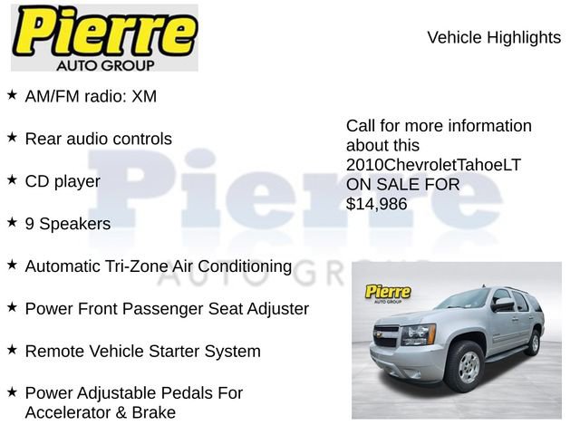 Used 2010 Chevrolet Tahoe LT AWD/4WD image 12