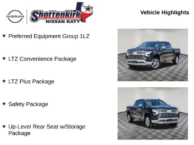 Used 2024 Chevrolet Silverado 1500 LTZ w/ Z71 Off-Road Package AWD/4WD image 6