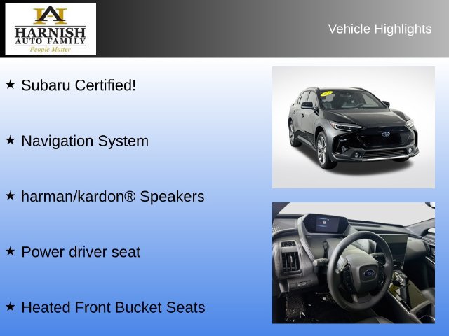 Certified 2023 Subaru Solterra AWD image 8