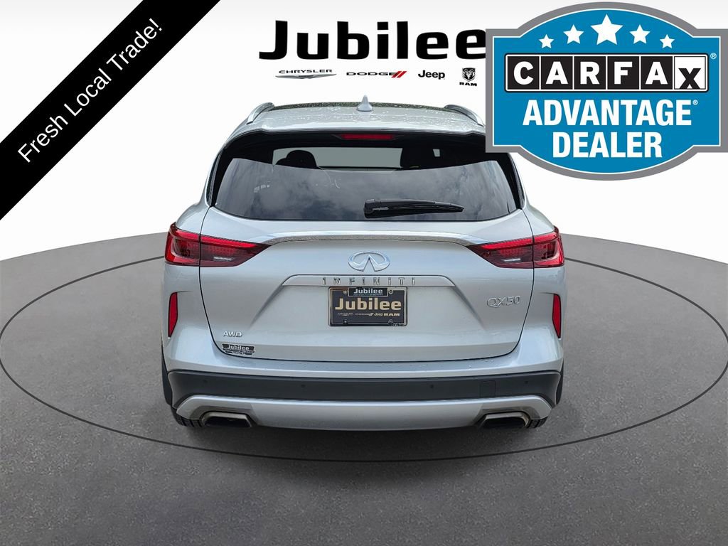 Used 2021 INFINITI QX50 Luxe AWD/4WD image 3