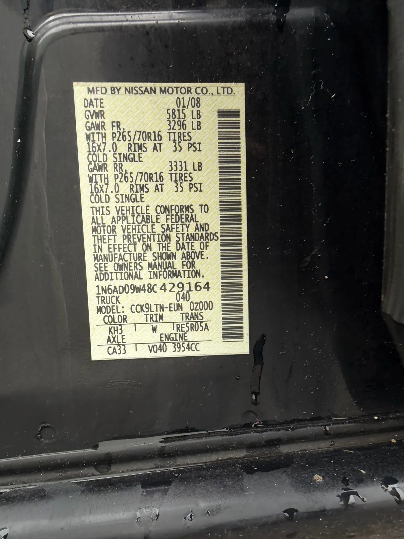 Used 2008 Nissan Frontier SE w/ SE Value Truck Pkg image 23