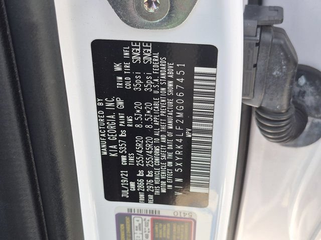Used 2021 Kia Sorento SX FWD image 36