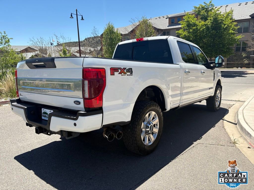 Used 2021 Ford F250 Platinum w/ FX4 Off-Road Package AWD/4WD image 9