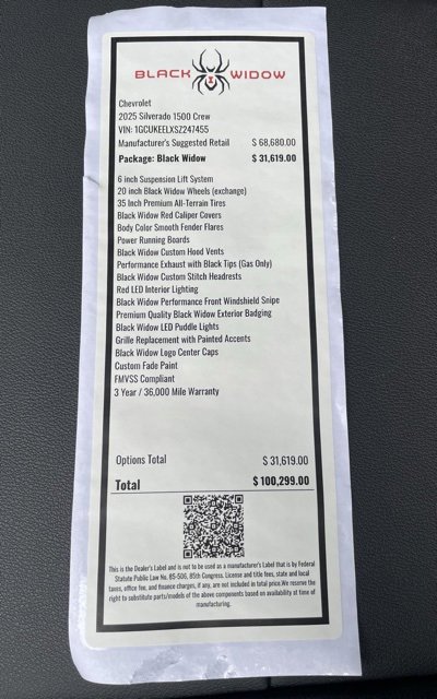 New 2025 Chevrolet Silverado 1500 RST image 2