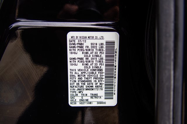 Used 2013 INFINITI FX37 AWD w/ Premium Pkg image 28