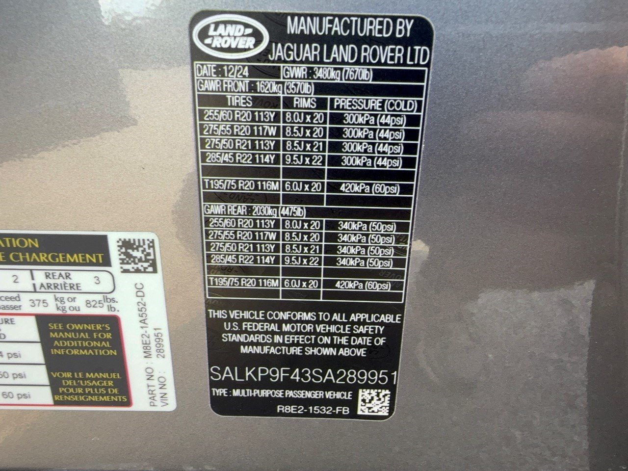 Used 2025 Land Rover Range Rover SE AWD/4WD image 31