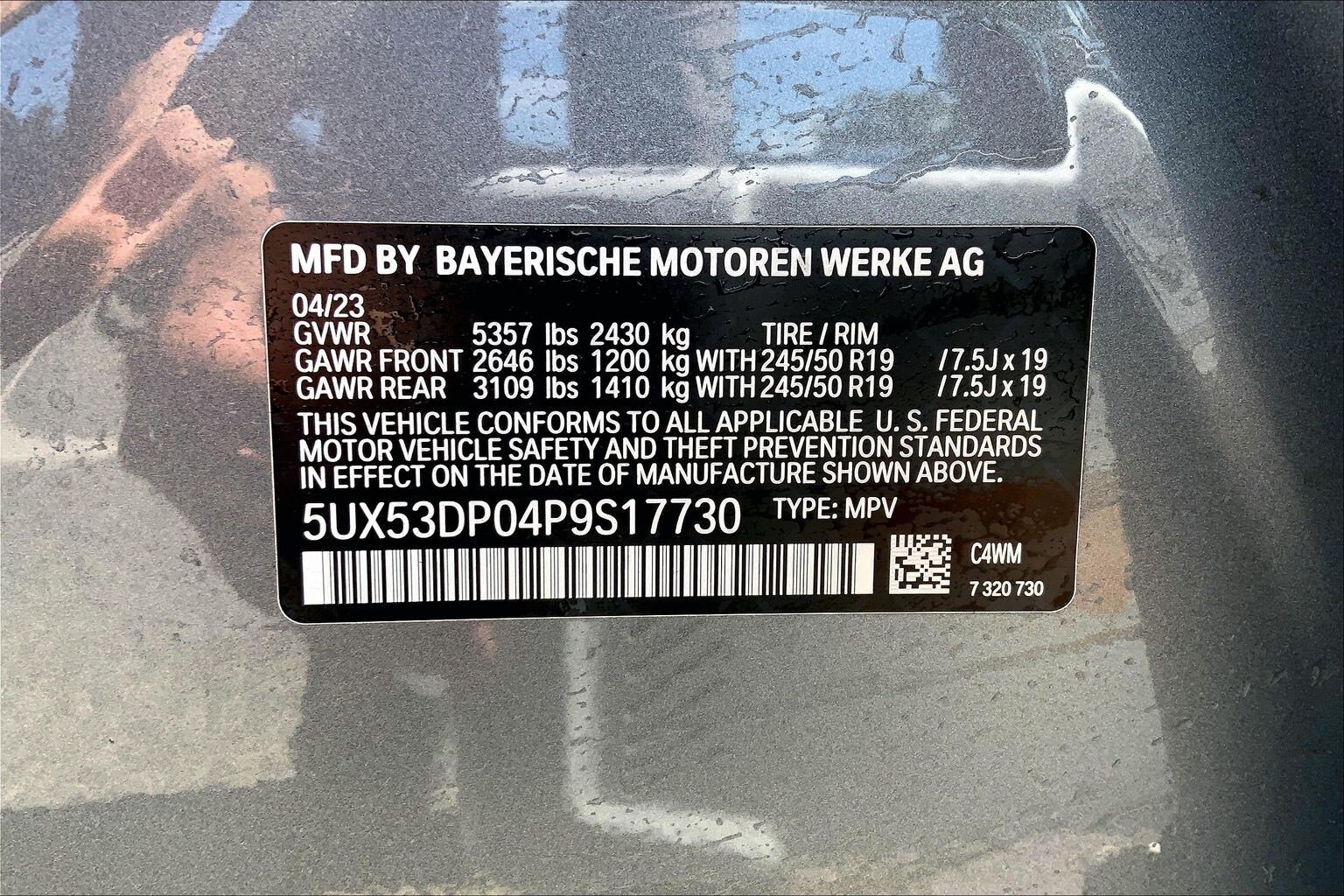 Used 2023 BMW X3 xDrive30i w/ Premium Package AWD/4WD image 33