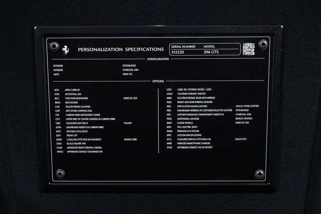 Used 2024 Ferrari 296 GTS image 25