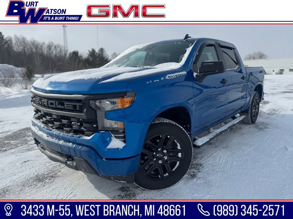 Used 2023 Chevrolet Silverado 1500 Custom w/ LPO, Dark Essentials Package