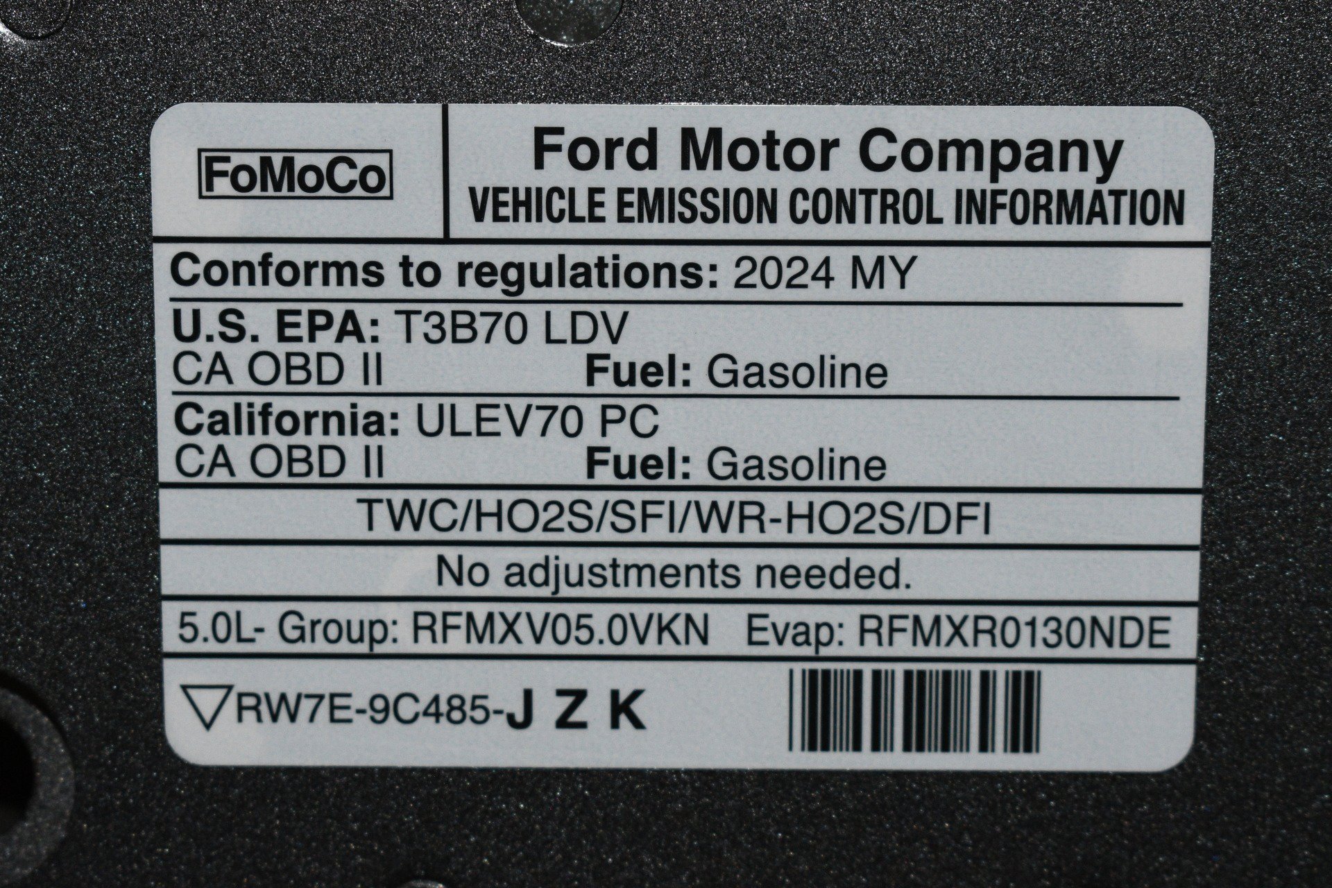 Used 2024 Ford Mustang Dark Horse RWD image 94