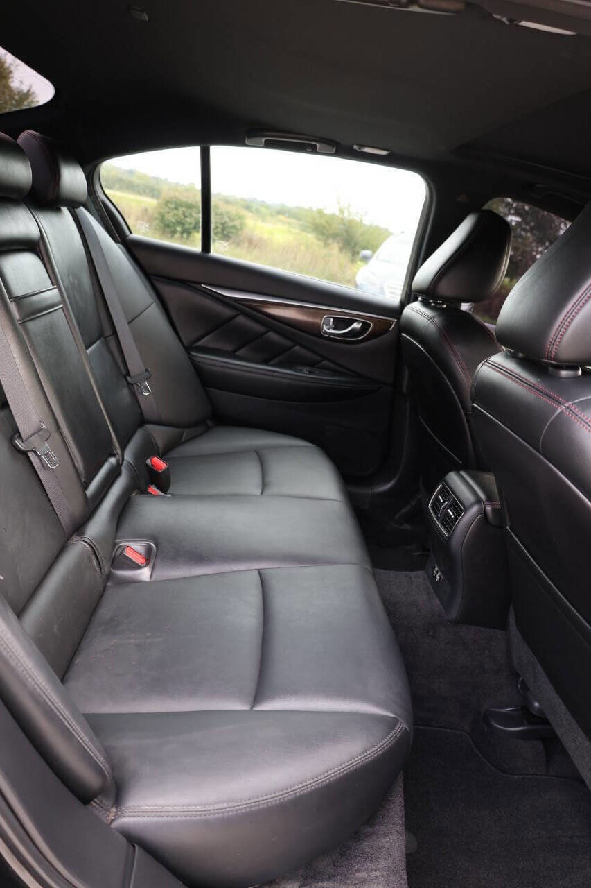 Used 2023 INFINITI Q50 Red Sport 400 w/ Black Opal Edition image 16