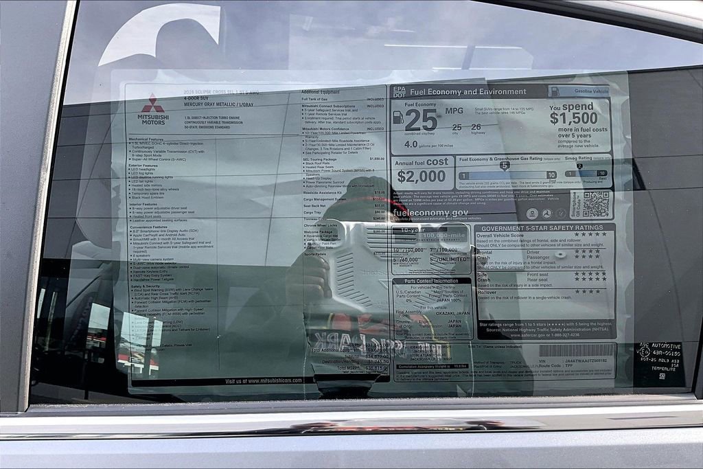 New 2026 Mitsubishi Eclipse Cross SEL image 14