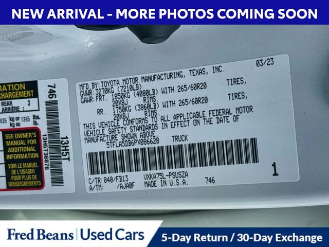 Used 2023 Toyota Tundra SR5 w/ TRD Sport Package AWD/4WD image 37