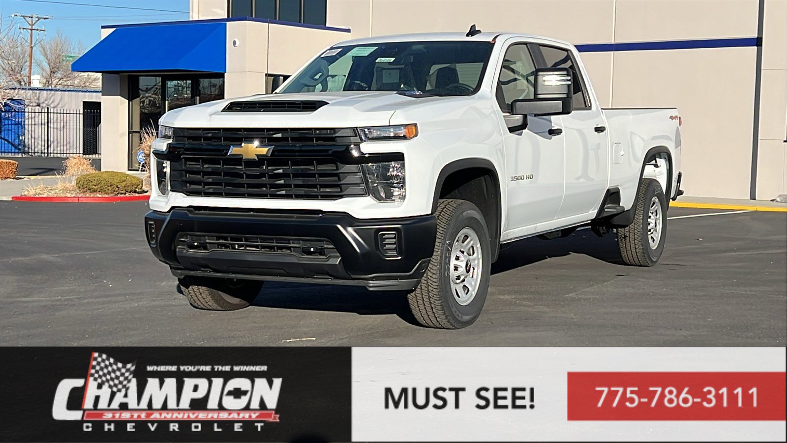 New 2026 Chevrolet Silverado 3500 W/T w/ WT Convenience Package image 1
