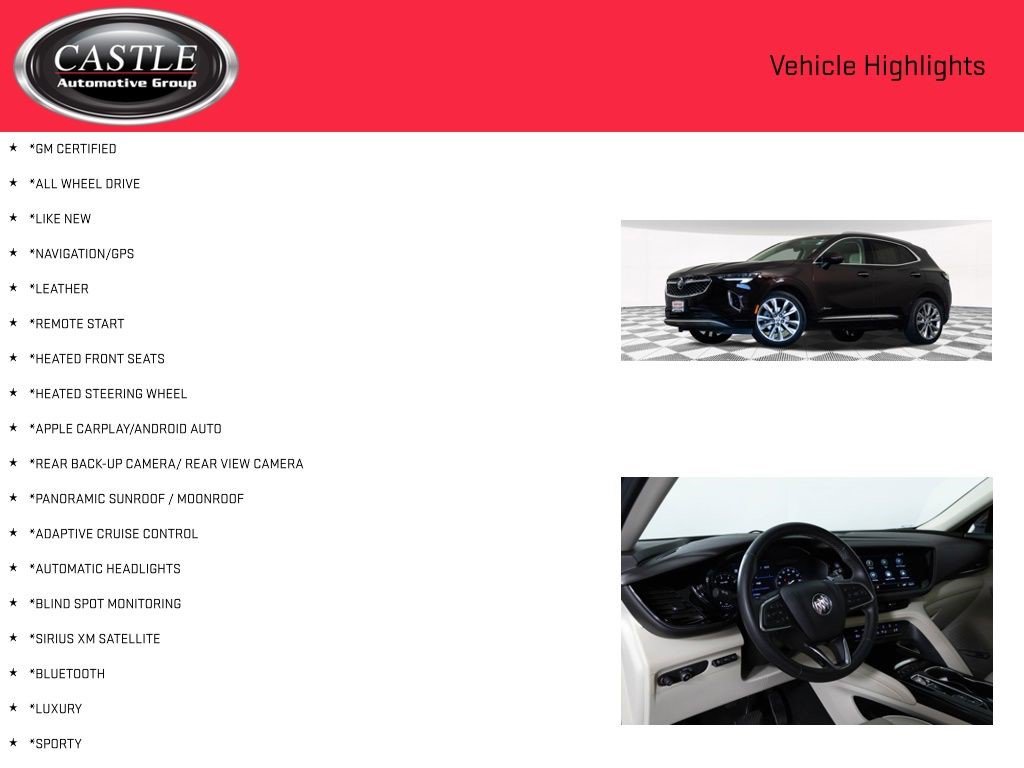 Certified 2023 Buick Envision Avenir image 3