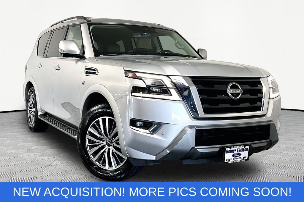 Used 2021 Nissan Armada SL w/ Captain's Chairs Package
