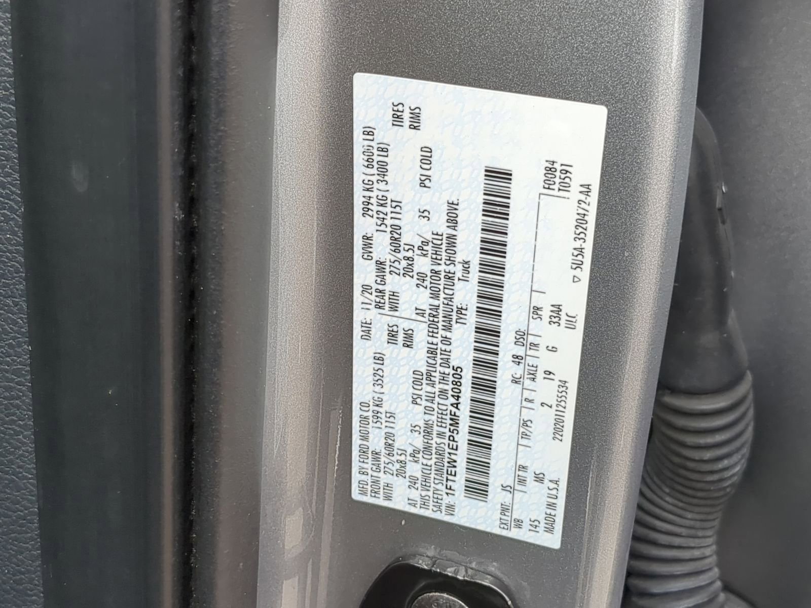 Used 2021 Ford F150 XLT w/ Equipment Group 302A High image 39