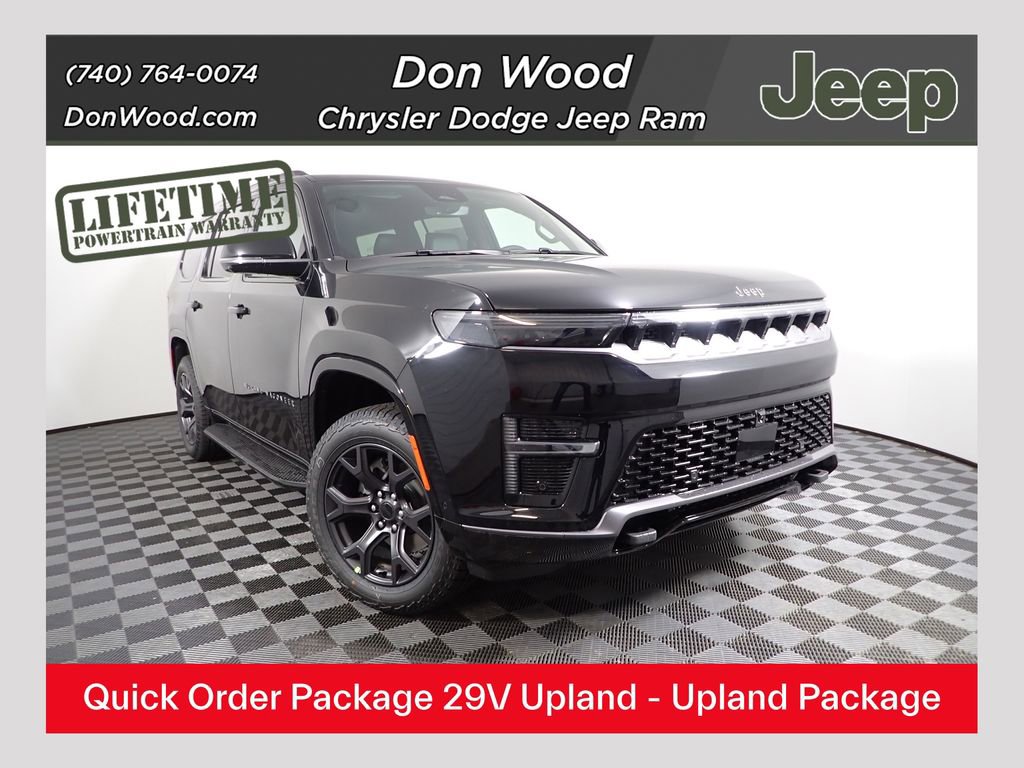 New 2026 Jeep Grand Wagoneer 4WD w/ Quick Order Packge 29V Upland