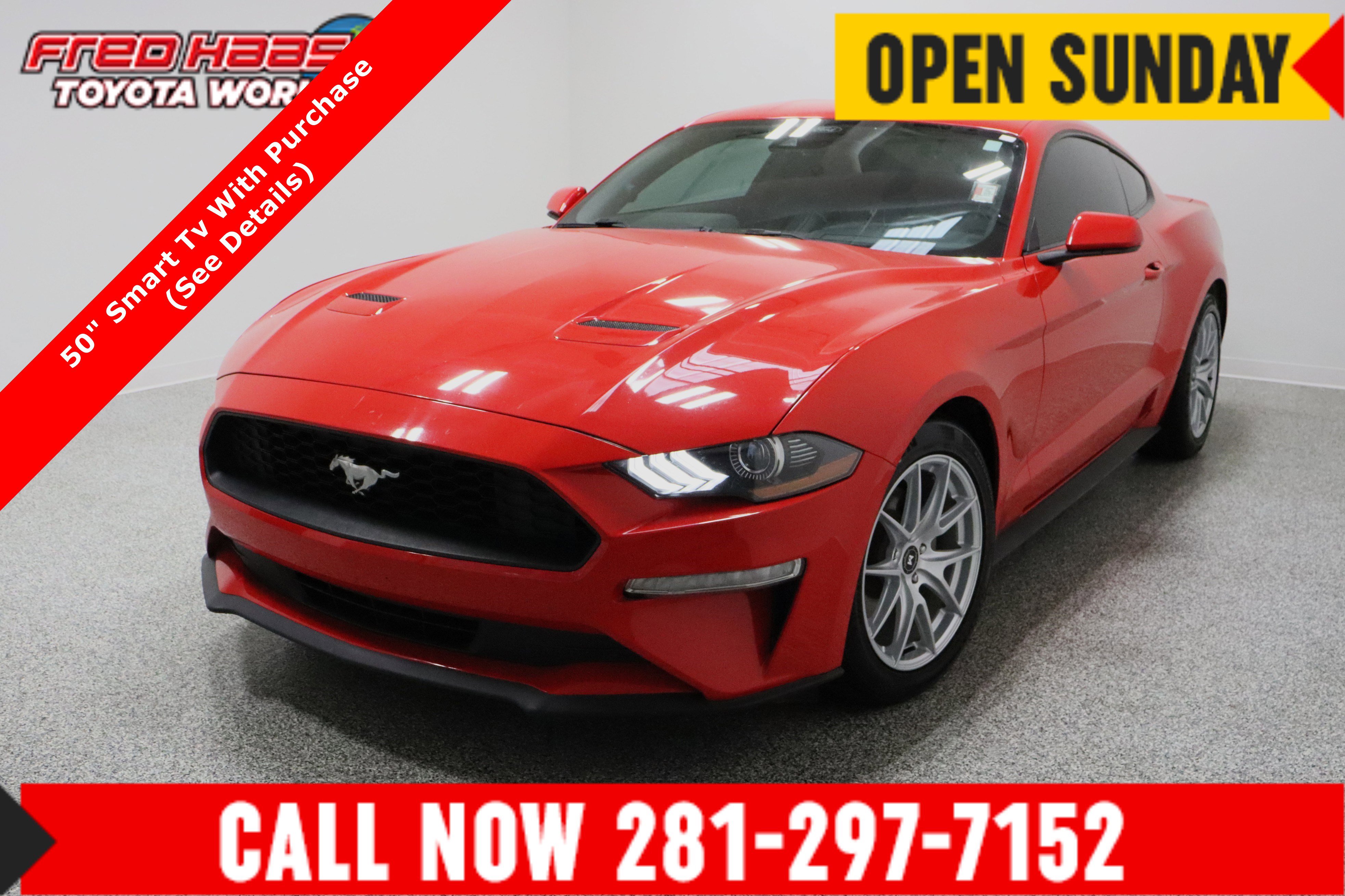 Used 2021 Ford Mustang Coupe w/ Equipment Group 101A image 1