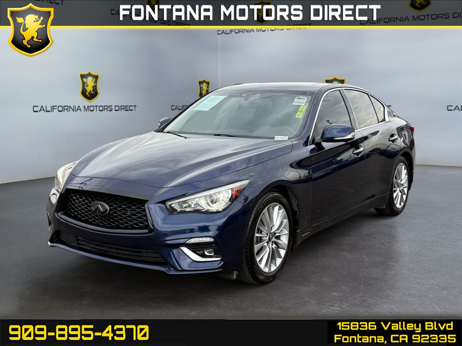 Used 2021 INFINITI Q50 Luxe w/ Cargo Package