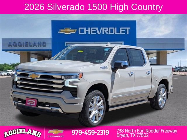 New 2026 Chevrolet Silverado 1500 High Country AWD/4WD image 8