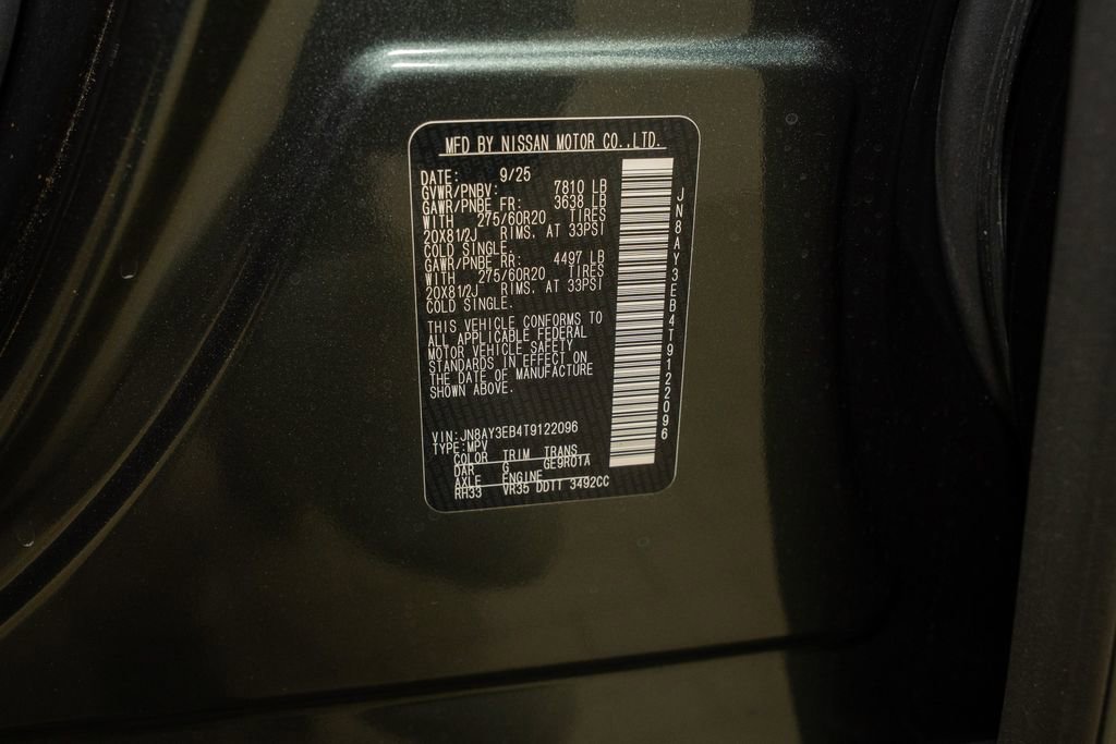 New 2026 Nissan Armada Platinum AWD/4WD image 20
