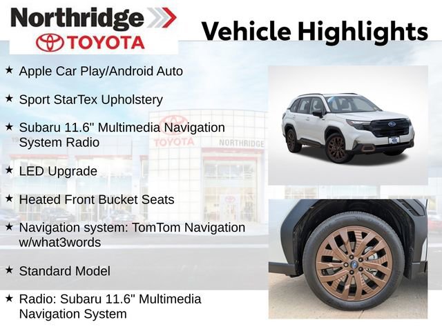 Used 2025 Subaru Forester Sport AWD/4WD image 2