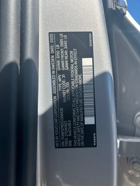 Certified 2025 Volvo XC90 B5 Plus AWD/4WD image 29